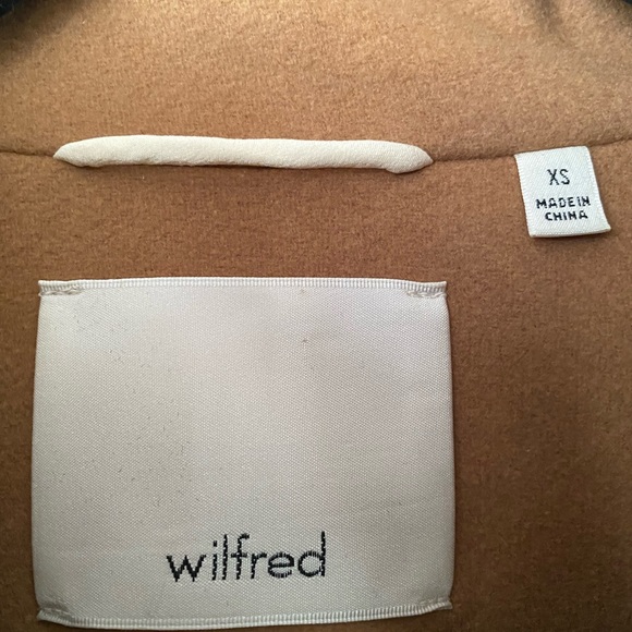 ARITZIA (WILFRED) CAMEL WOOL COAT - Picture 3 of 7